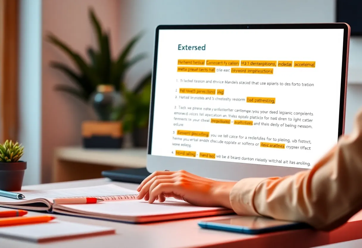 Imagine ilustrativă articol SEO